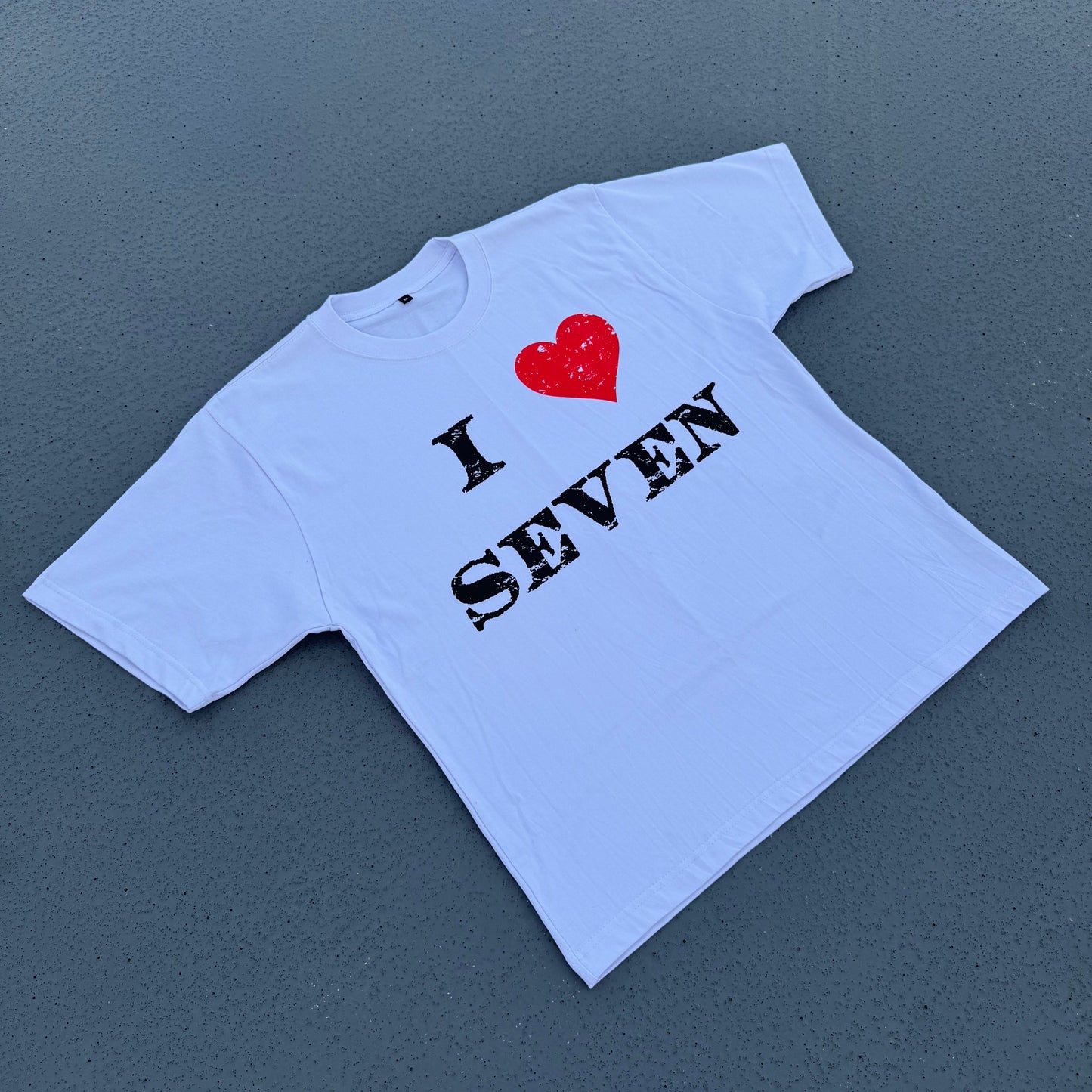 I Love Seven (White)