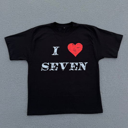 I Love Seven (Black)
