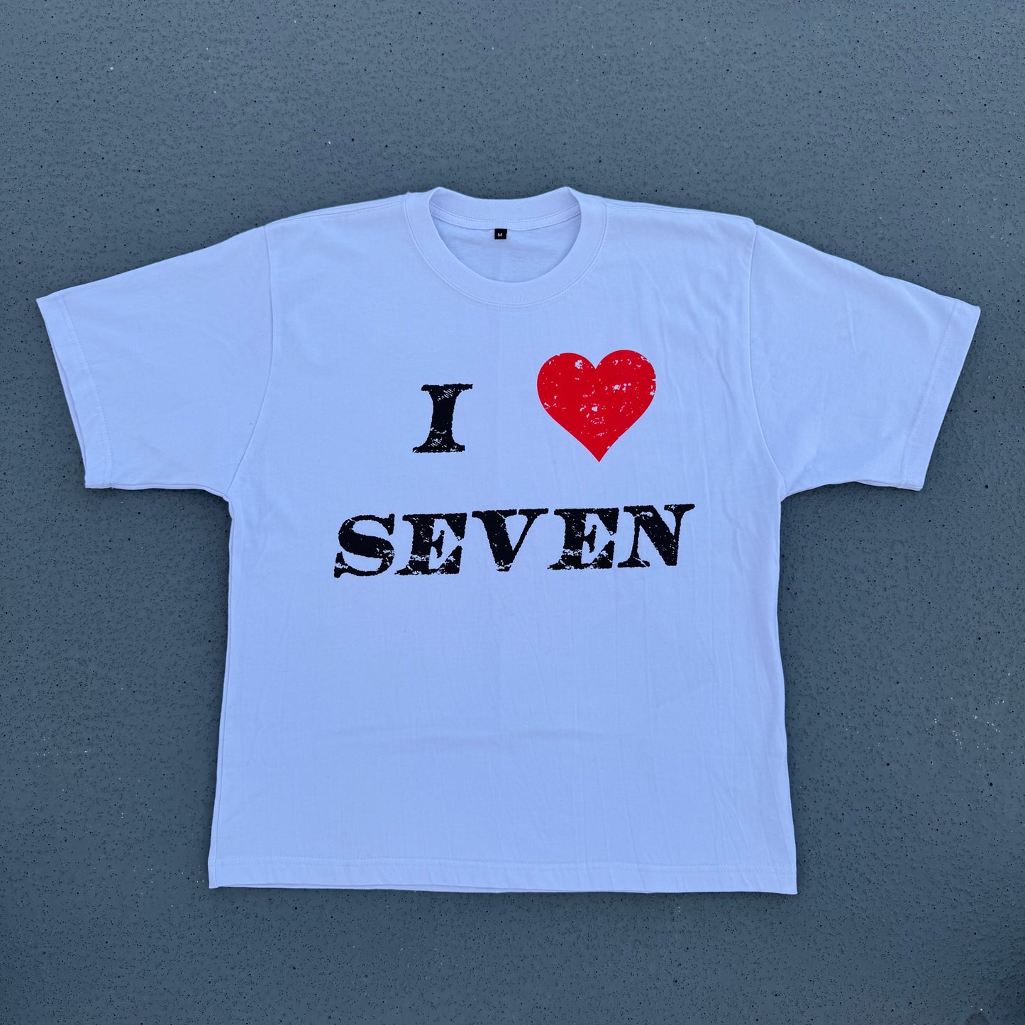 I Love Seven (White)